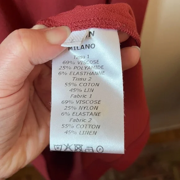 Sessun luxury french Brand Shift Dress w Peter Pan Collar - Picture 9 of 9